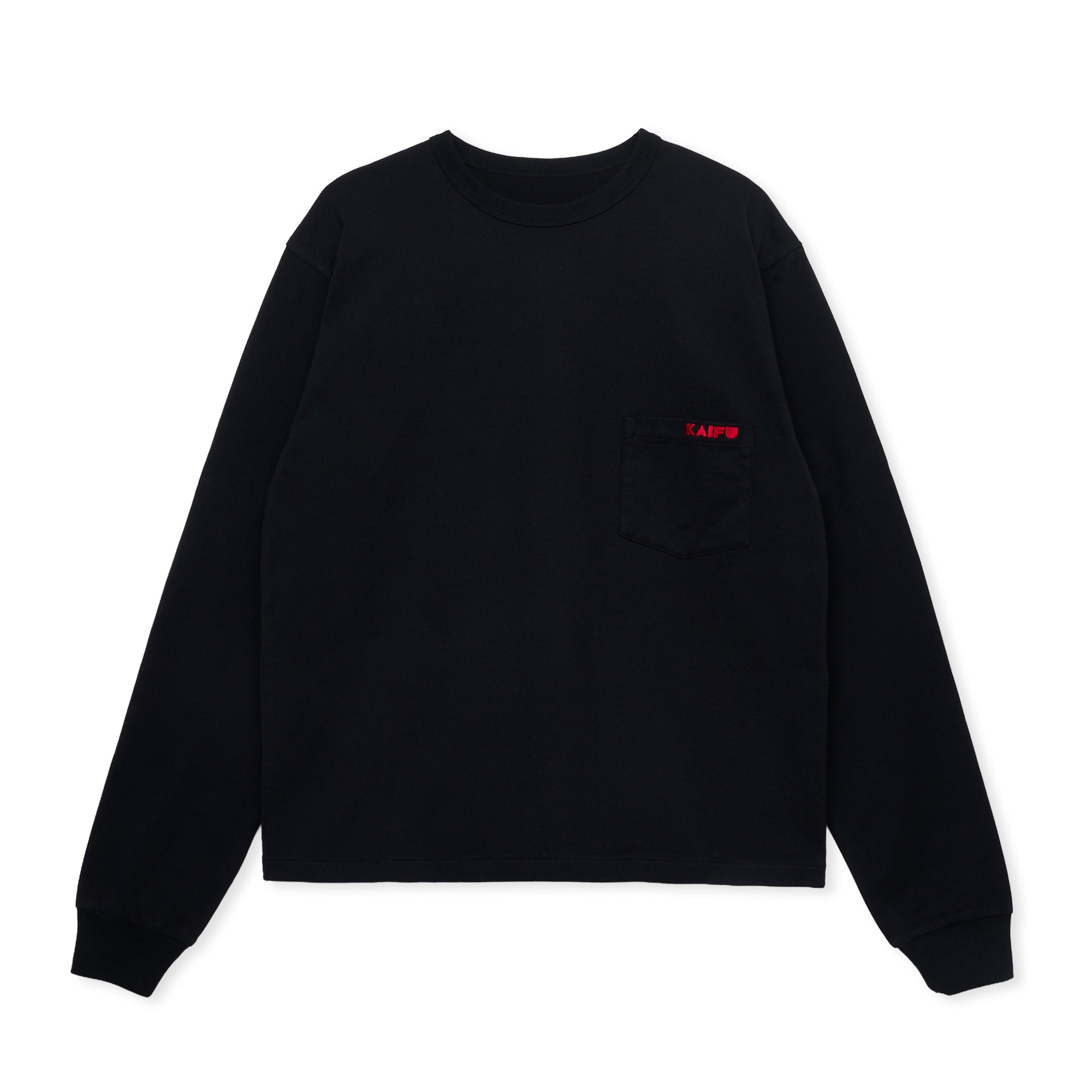 KAIFU BREW LONG SLEEVE Black - 1