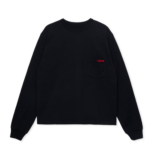 KAIFU BREW LONG SLEEVE Black - 1