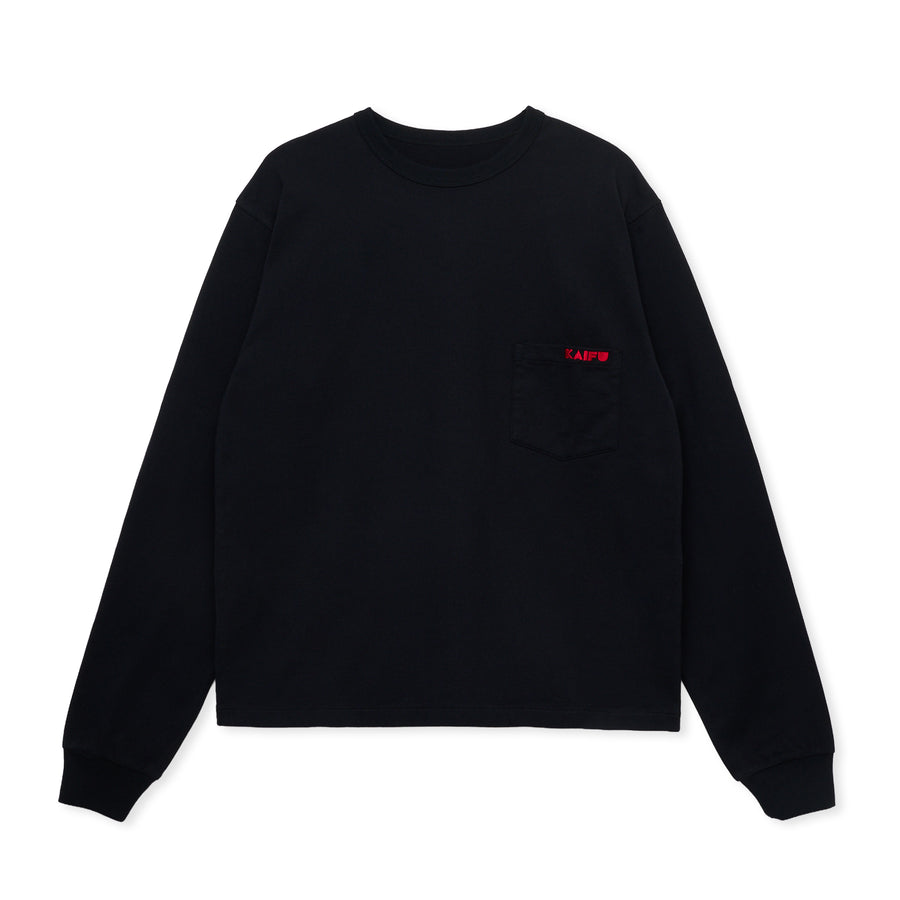 KAIFU BREW LONG SLEEVE Black - 1