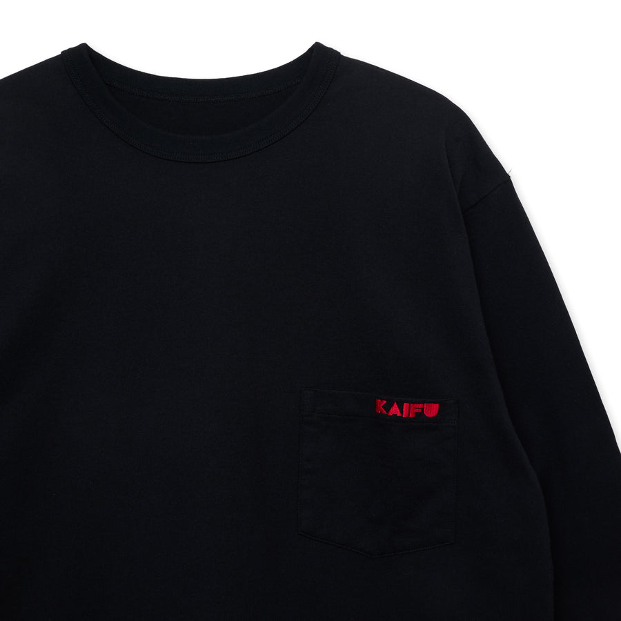 KAIFU BREW LONG SLEEVE Black - 2