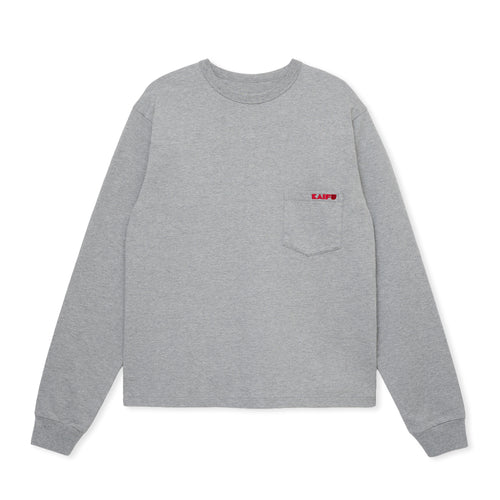 KAIFU BREW LONG SLEEVE Gray - 1