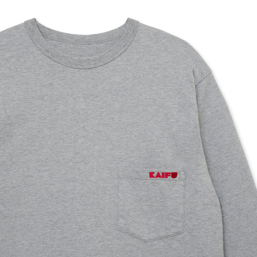 KAIFU BREW LONG SLEEVE Gray - 2