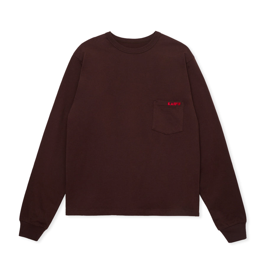 KAIFU BREW LONG SLEEVE Brown - 1