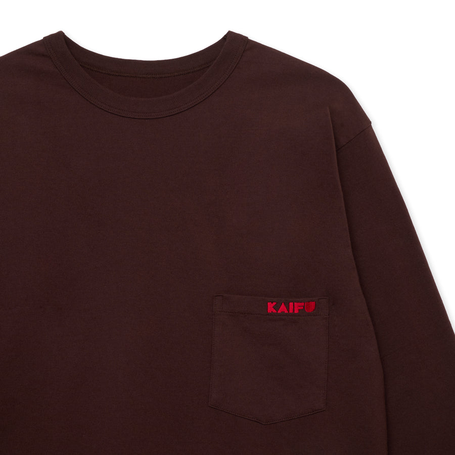 KAIFU BREW LONG SLEEVE Brown - 2