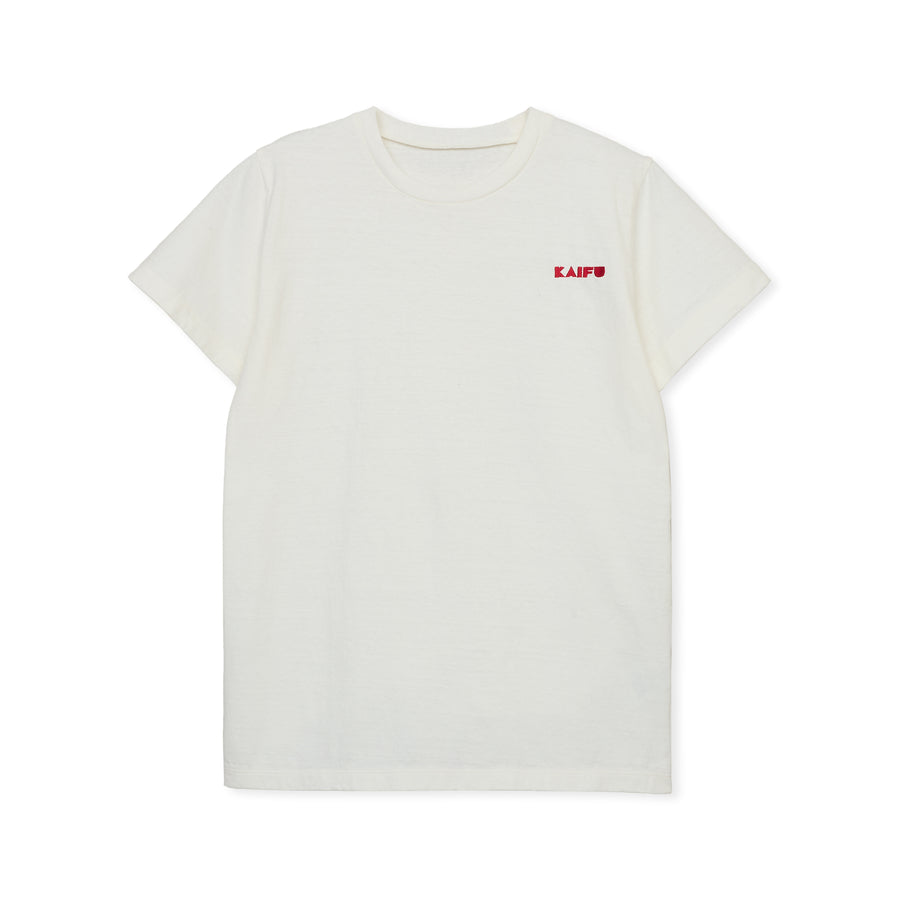 KAIFU BREW T-shirt / WHITE