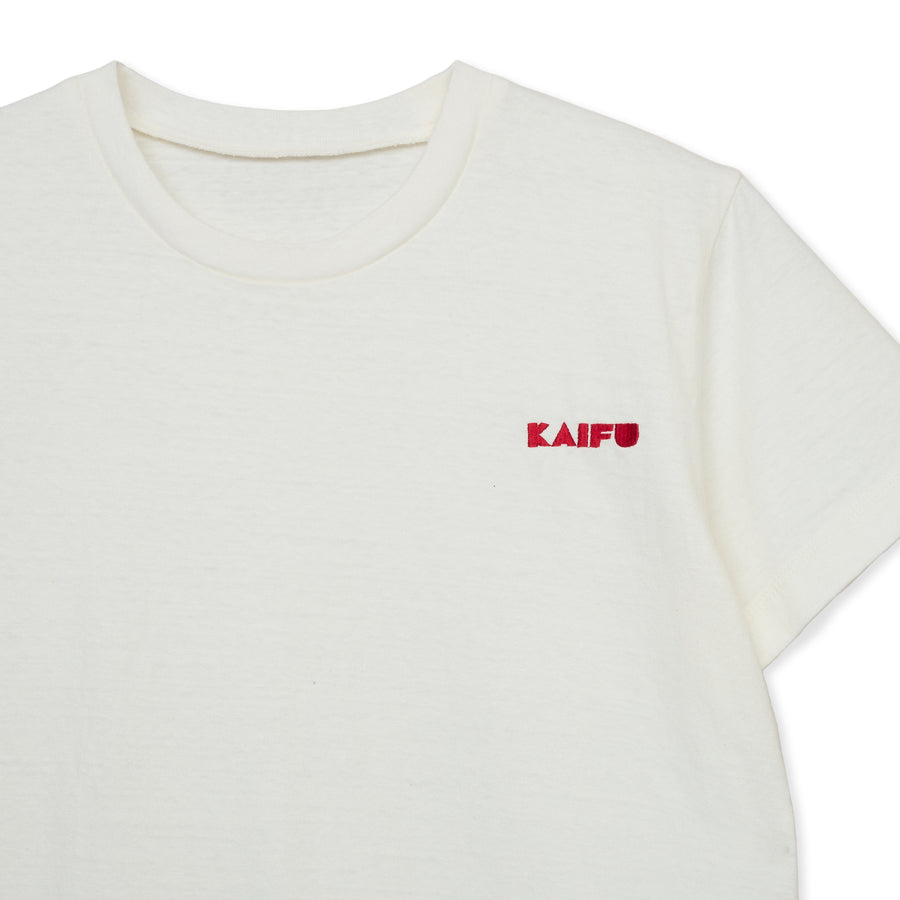 KAIFU BREW T-shirt / WHITE